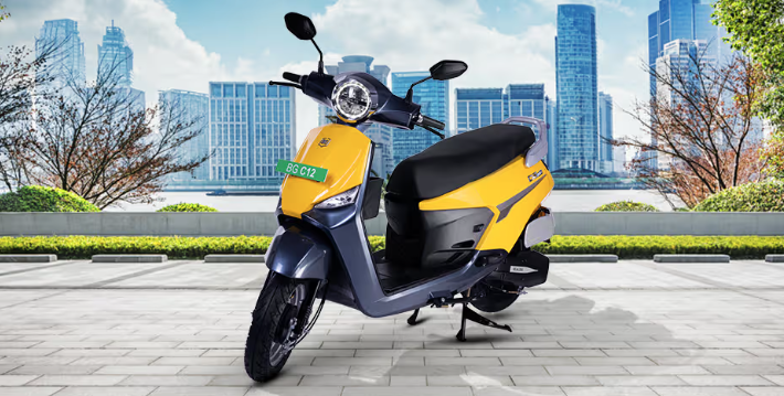 Low-maintenance EV scooter under ₹1 lakh